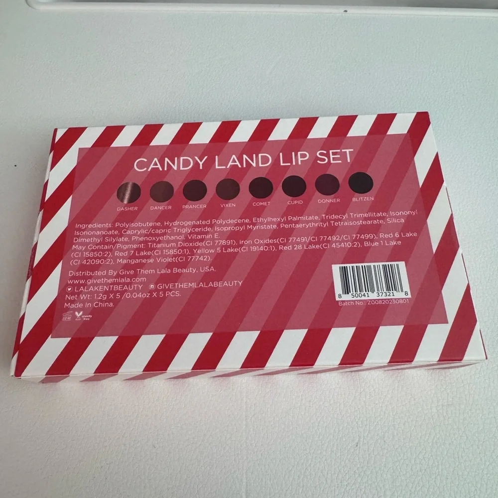 Give Them Lala limited edition candy land lip set